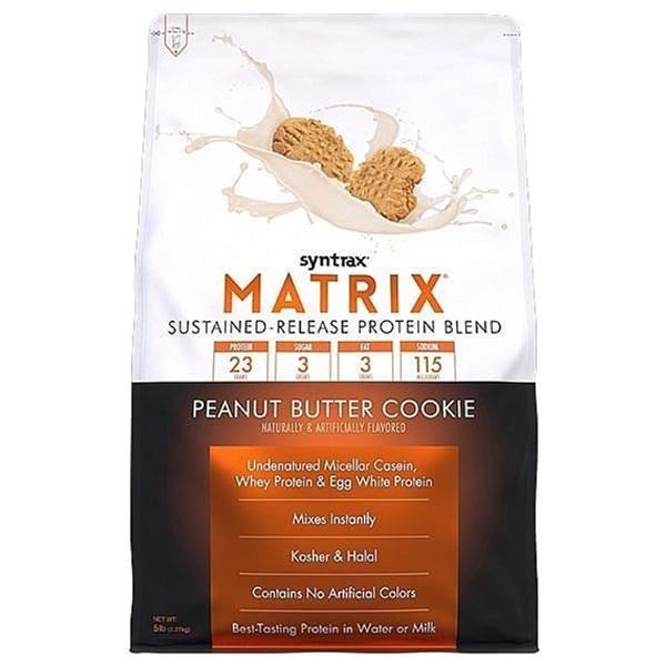 Протеин Syntrax Matrix 5.0 Peanut Butter Cookie 2270 г/76 порций (000005342)