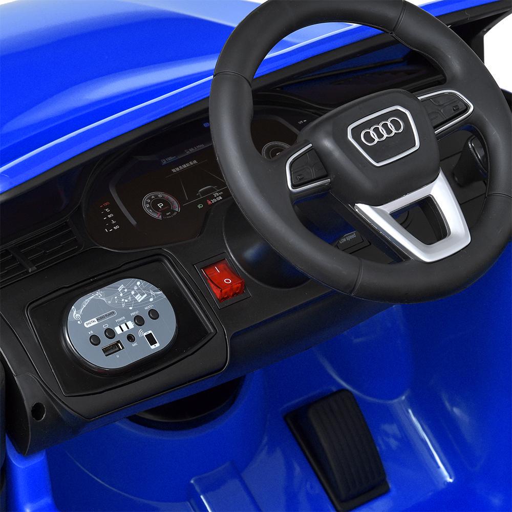 Детский электромобиль Bambi джип Audi Q7 M 5796EBLR Синий - фото 6 Детский электромобиль Bambi джип Audi Q7 M 5796EBLR Синий - фото 6