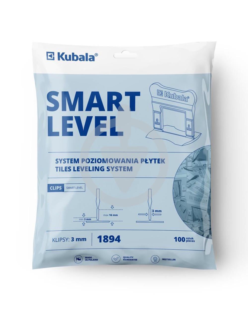 Клипсы для плитки 1894 Smart Lever 100 шт. 3 мм (13472847)