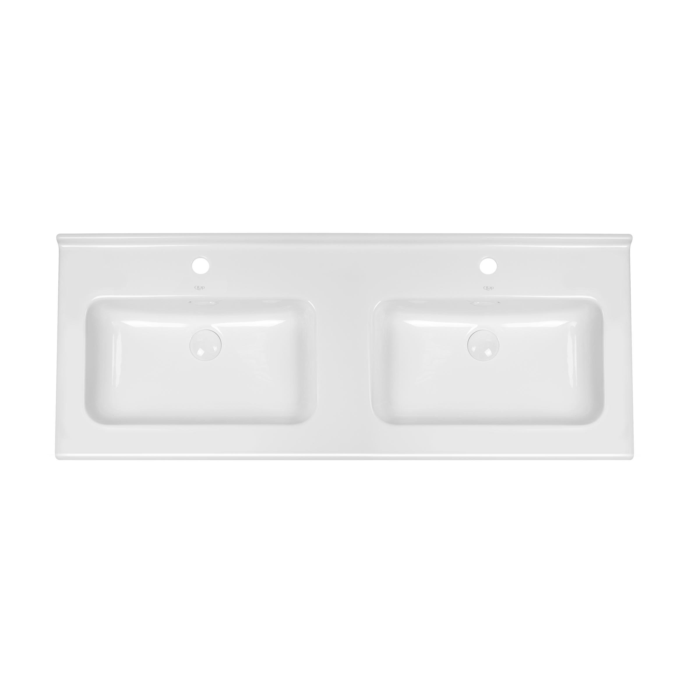 Раковина Q-tap Albatross 1210х467х195 мм с донным клапаном White (QT0111FL8167GW) Раковина Q-tap Albatross 1210х467х195 мм с донным клапаном White (QT0111FL8167GW)