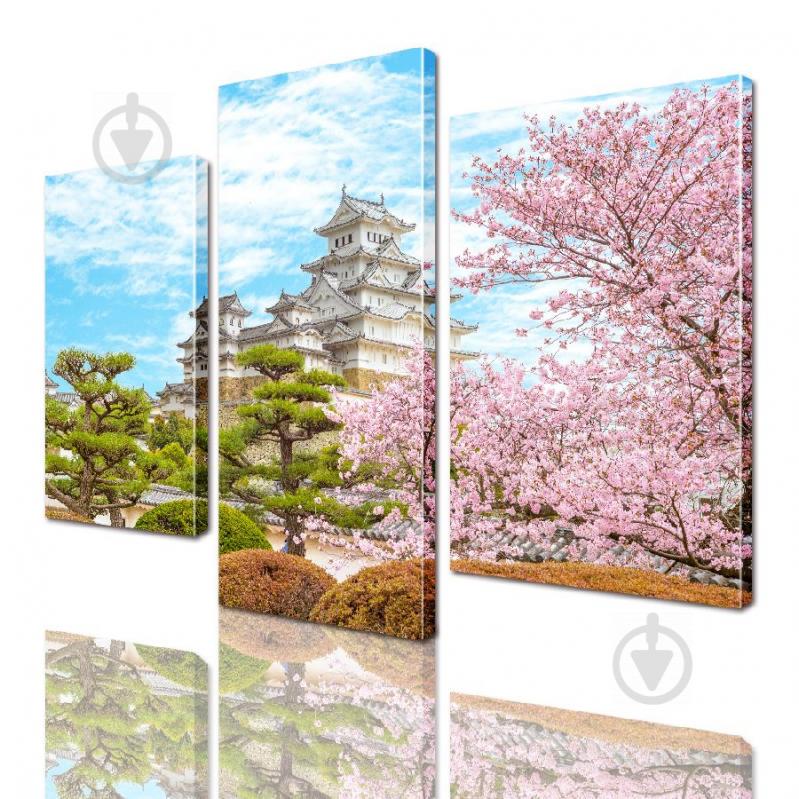 Модульная картина Сакура ADNA0028 размер 70 х 105 см