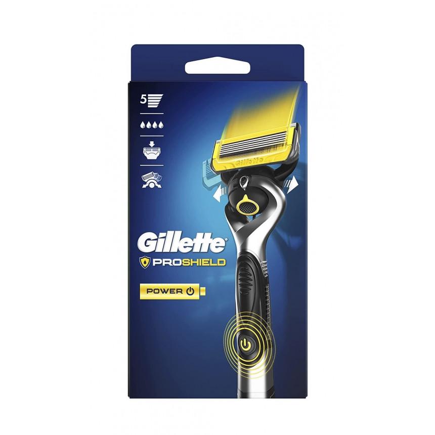 Станок для гоління чоловічий Gillette ProShield Power з 1 змінним картриджем