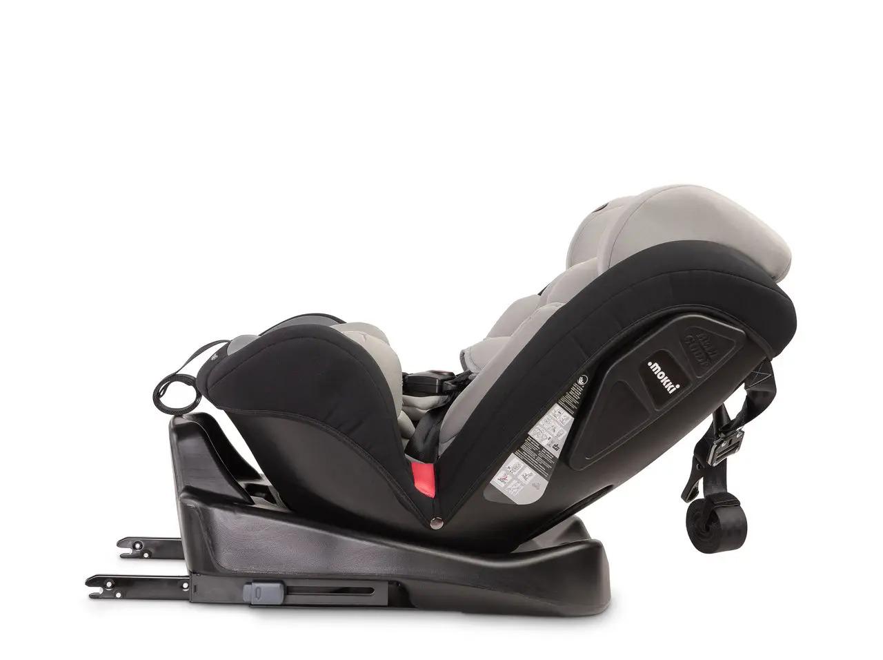 Автокрісло дитяче Caretero Mundo Isofix 0-36 кг 81х44х44 см Графіт (129882) - фото 8