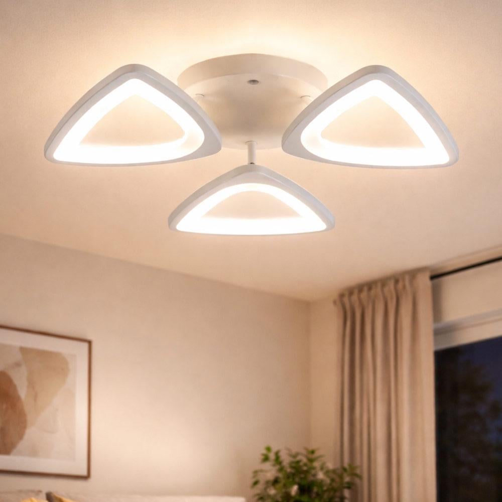 Люстра потолочная светодиодная Light House SRS-20622/3 WT 60W Белый