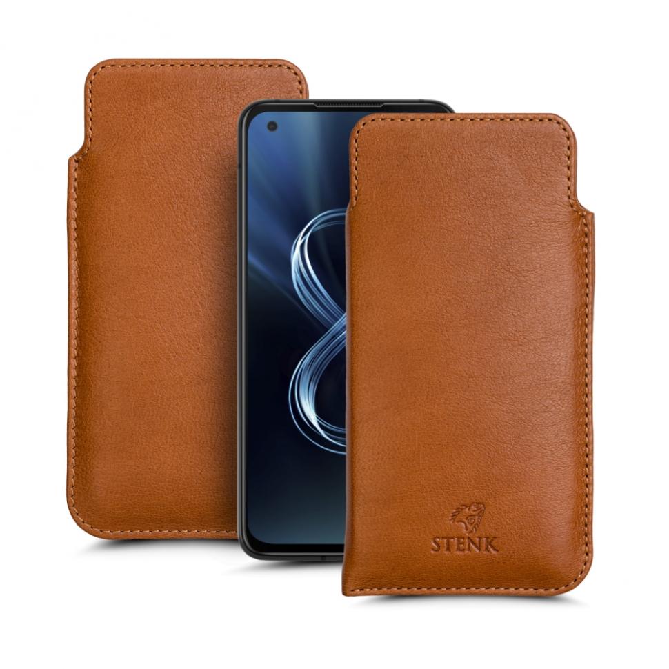 Футляр Stenk Elegance для ASUS ZenFone 8 Camel (68934)