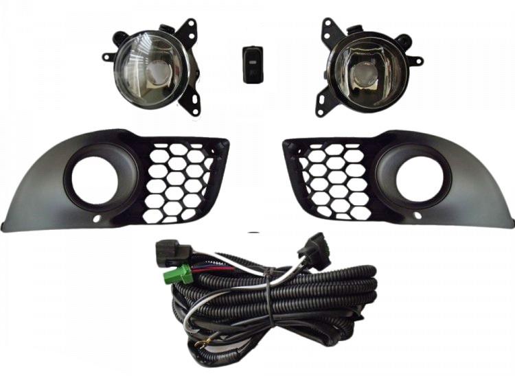 Фары дополнительные DLAA Mitsubishi Lancer Sportback 2008-15 H11 12 V 55 W (MB-382)