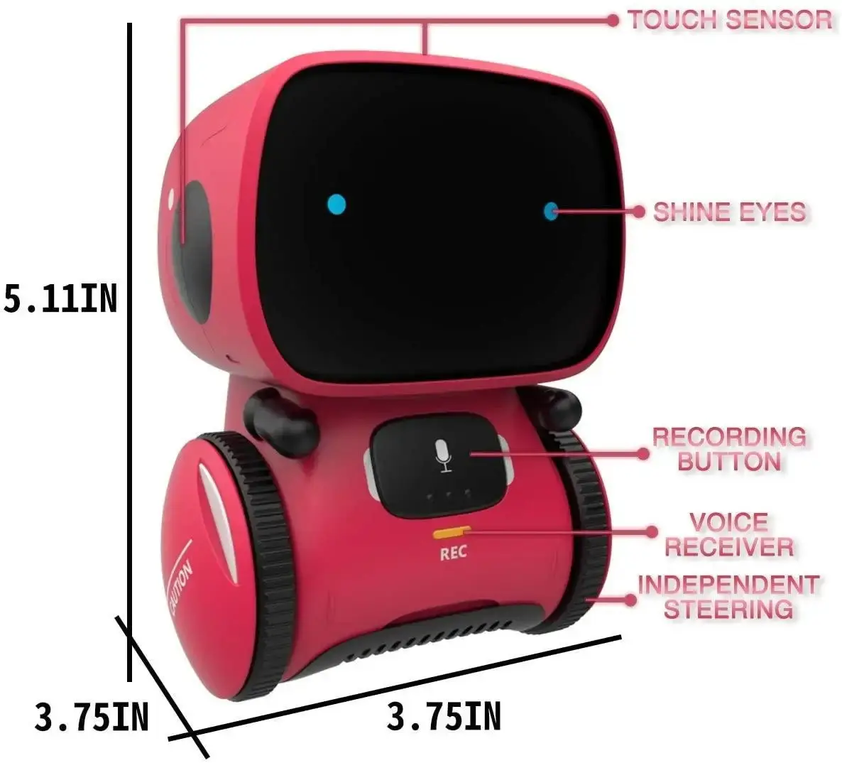 Робот Smart Robot реагує на голос і торкання - фото 6