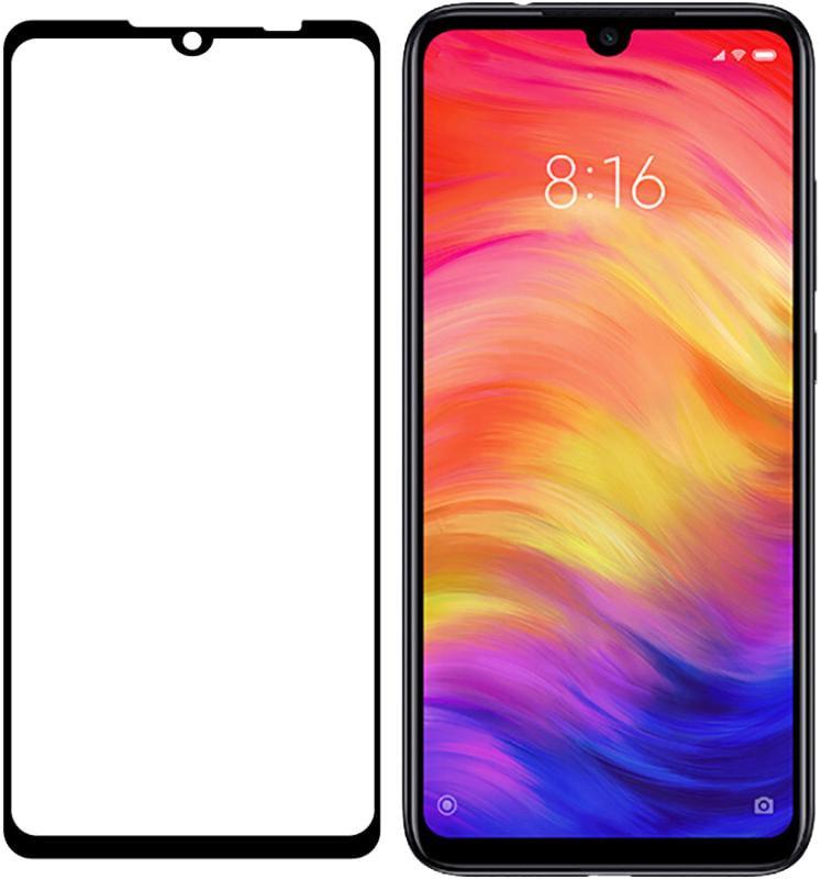 5D стекло Xiaomi Redmi Note 7 (Защитное Full Glue) Black (08357-2B)