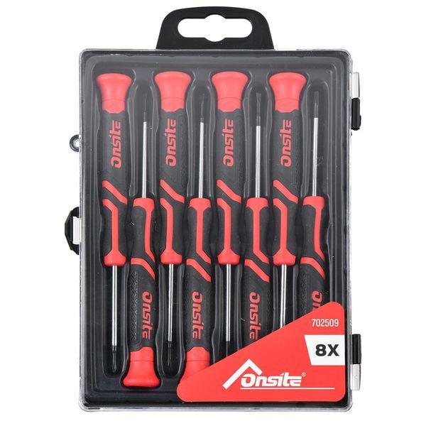 Набір викруток Onsite прецизійні PH/SL/T 8 шт. (INSOTOTVP008000TO0)