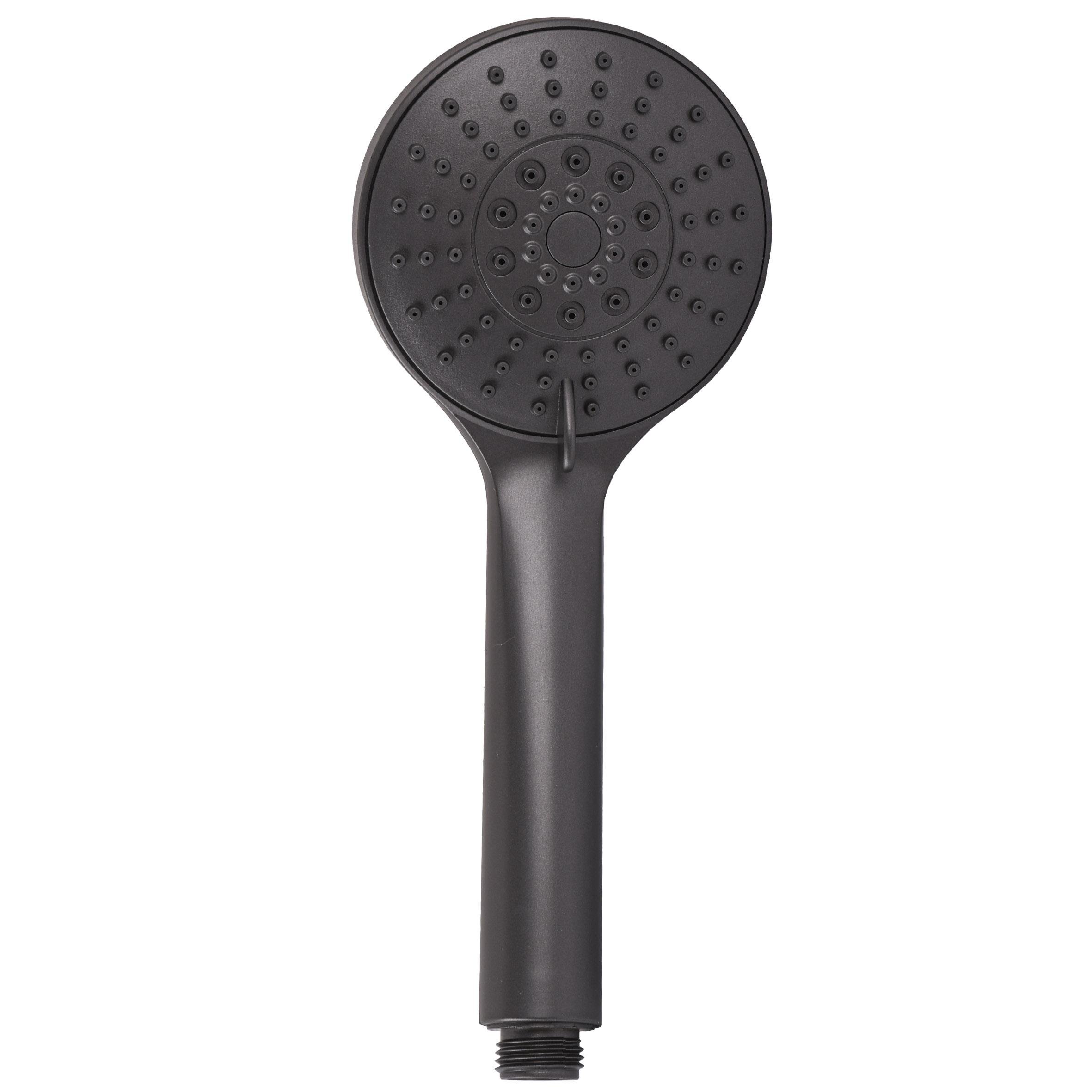 Душевая лейка Globus Lux NSD-2011-GP 000027892 многорежимная 100 мм Графитовый (231210)