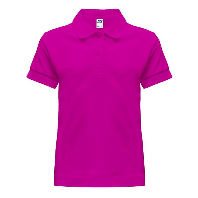 Поло детское JHK KID POLO 1/2 Светло-малиновый (FU) Поло детское JHK KID POLO 1/2 Светло-малиновый (FU)