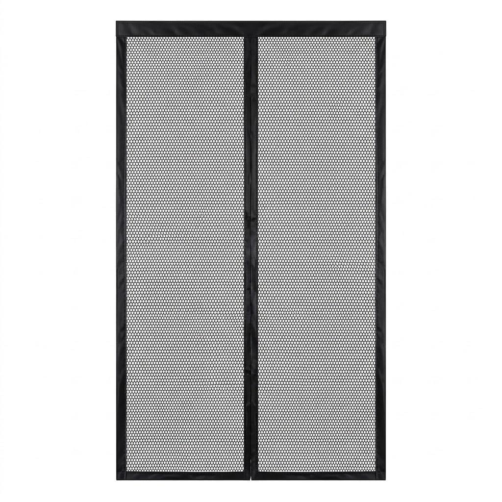 Москітна сітка на магнітах дверна Heavy Duty Black 150х260 см з монтажним комплектом (33542663)
