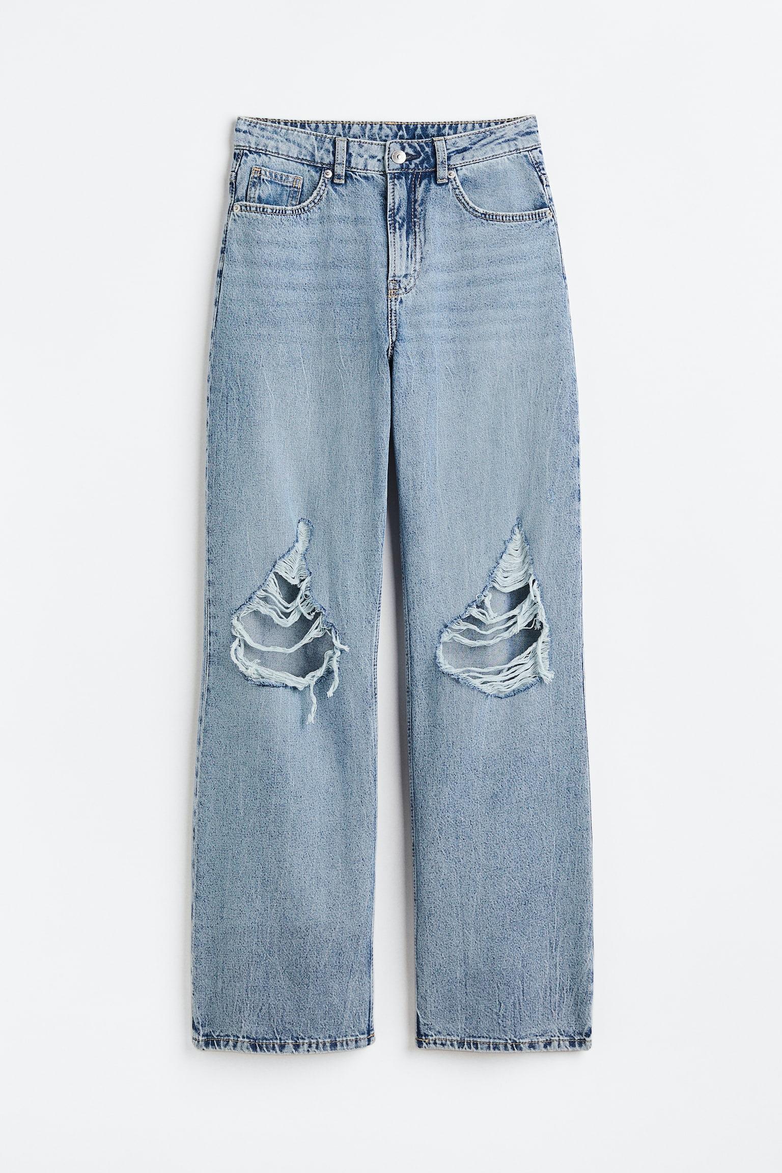 Джинси H&M р. 32 Блакитний (X19021126815)