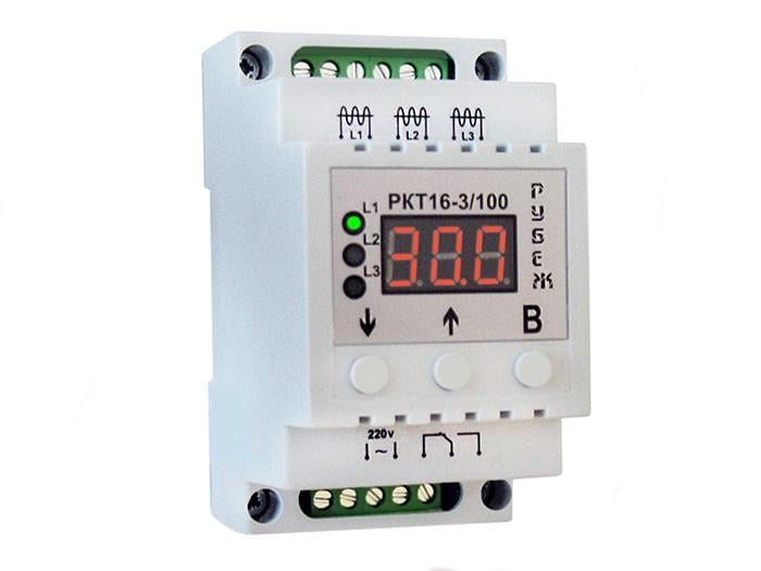 Реле контроля тока РКТ16-3/150 сеть 380 В