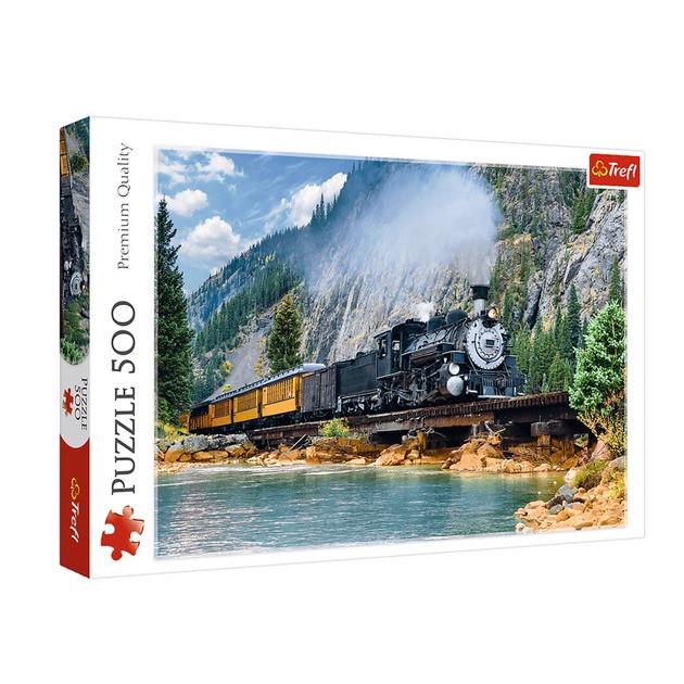 Пазли Trefl Гірський поїзд 500 ел. (5900511373790)