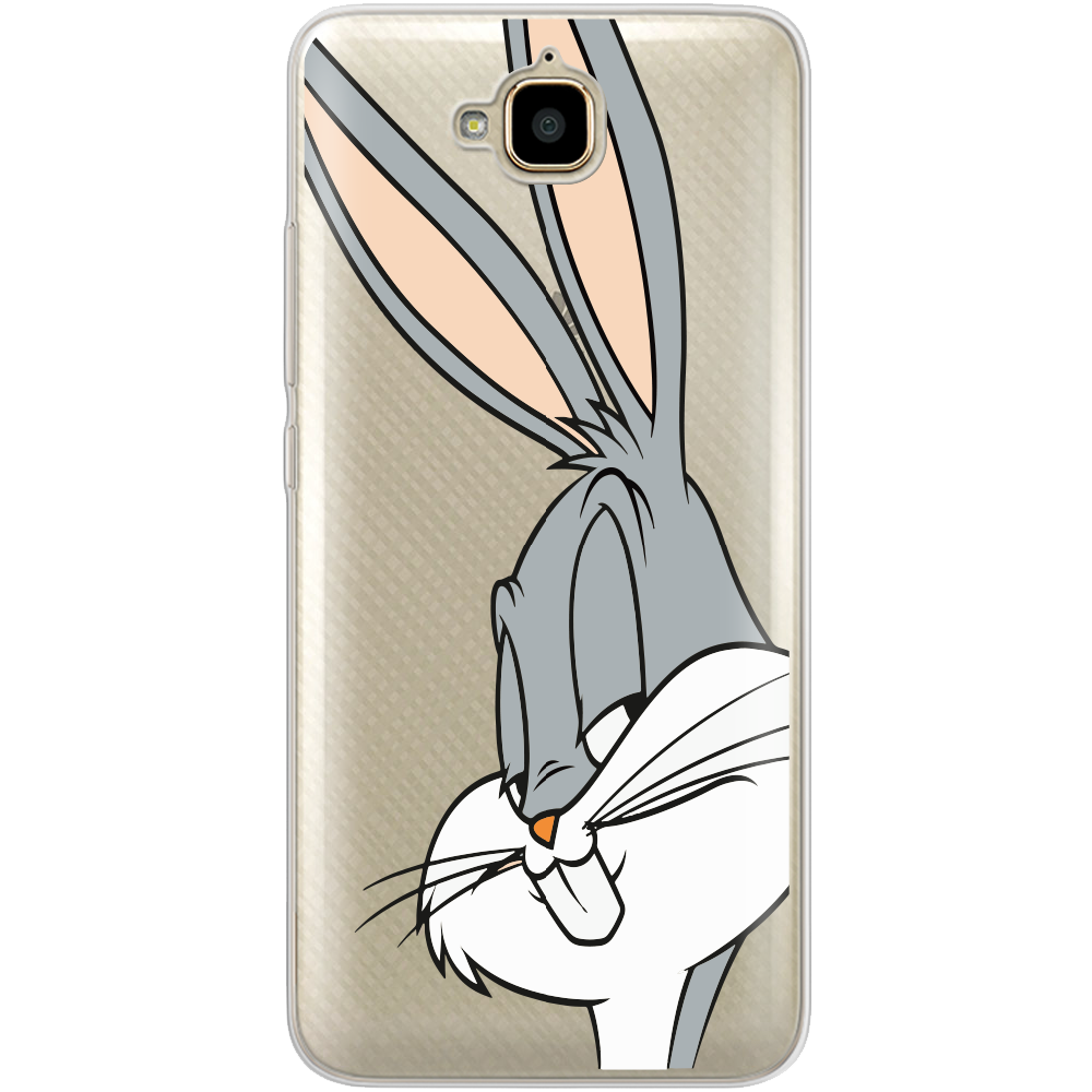 Чехол Boxface Huawei Y6 Pro Lucky Rabbit Прозрачный силикон (25518-bk81-25518)