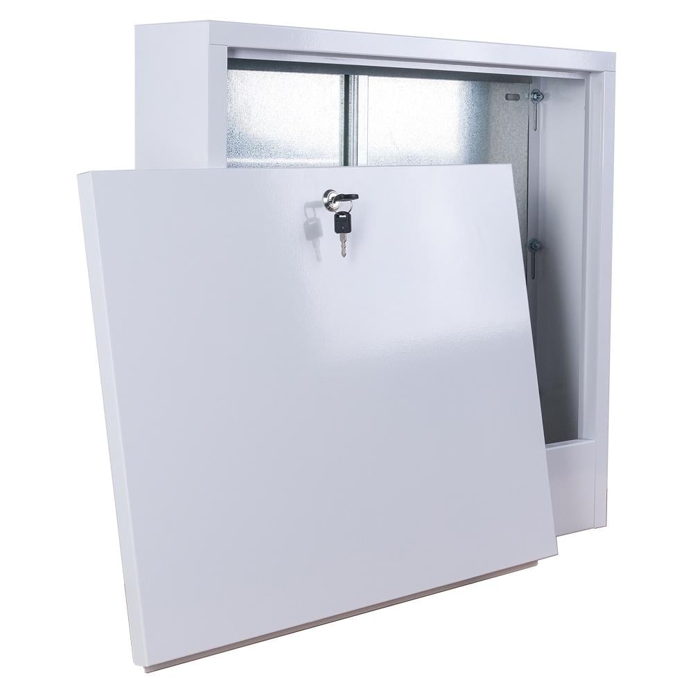 Шкаф коллекторный Галиндустрия ШКЗ01 для наружного монтажа 485х580х120 мм Белый (7625734)