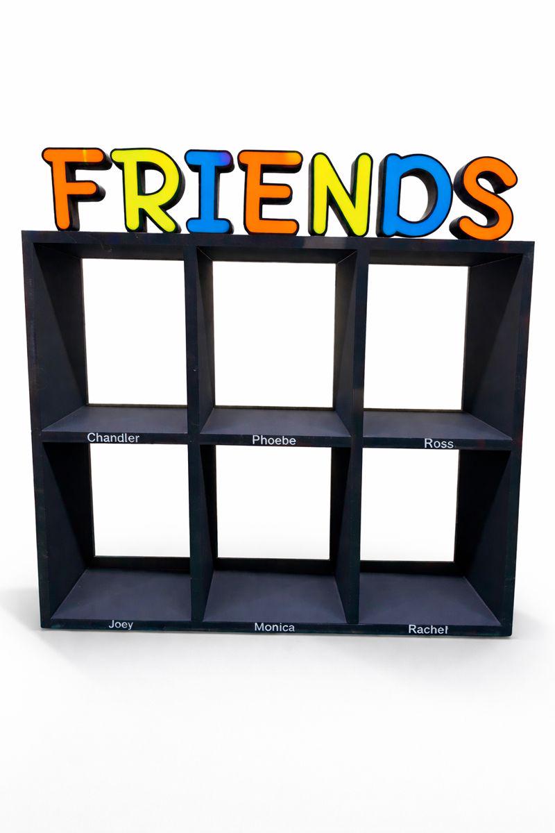 Полочка для фигурок Friends из Макдональдса Черный