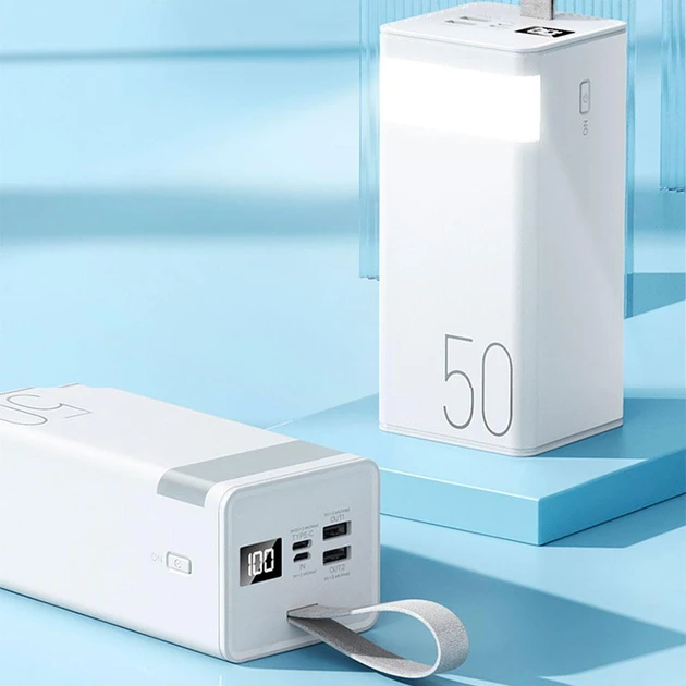 Повербанк Remax RPP-321 22,5W PD/QC 50000 мАч Белый - фото 7