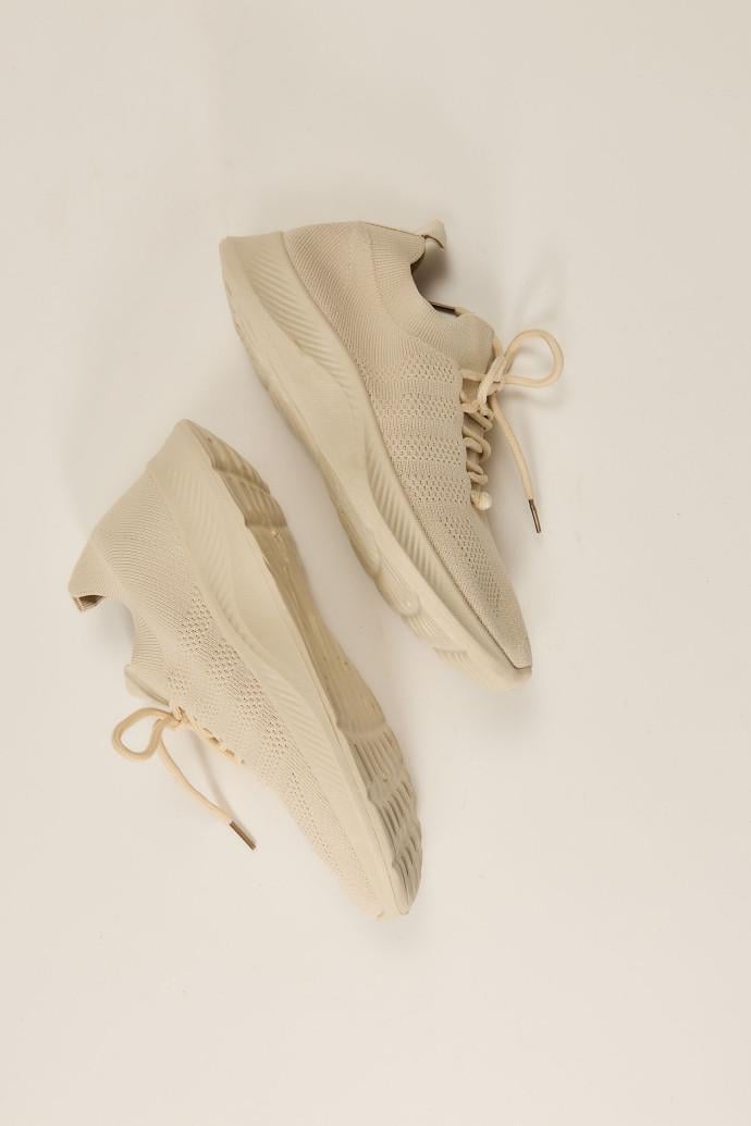 Кроссовки женские демисезонные ALLSY р. 36 Бежевый (197448)