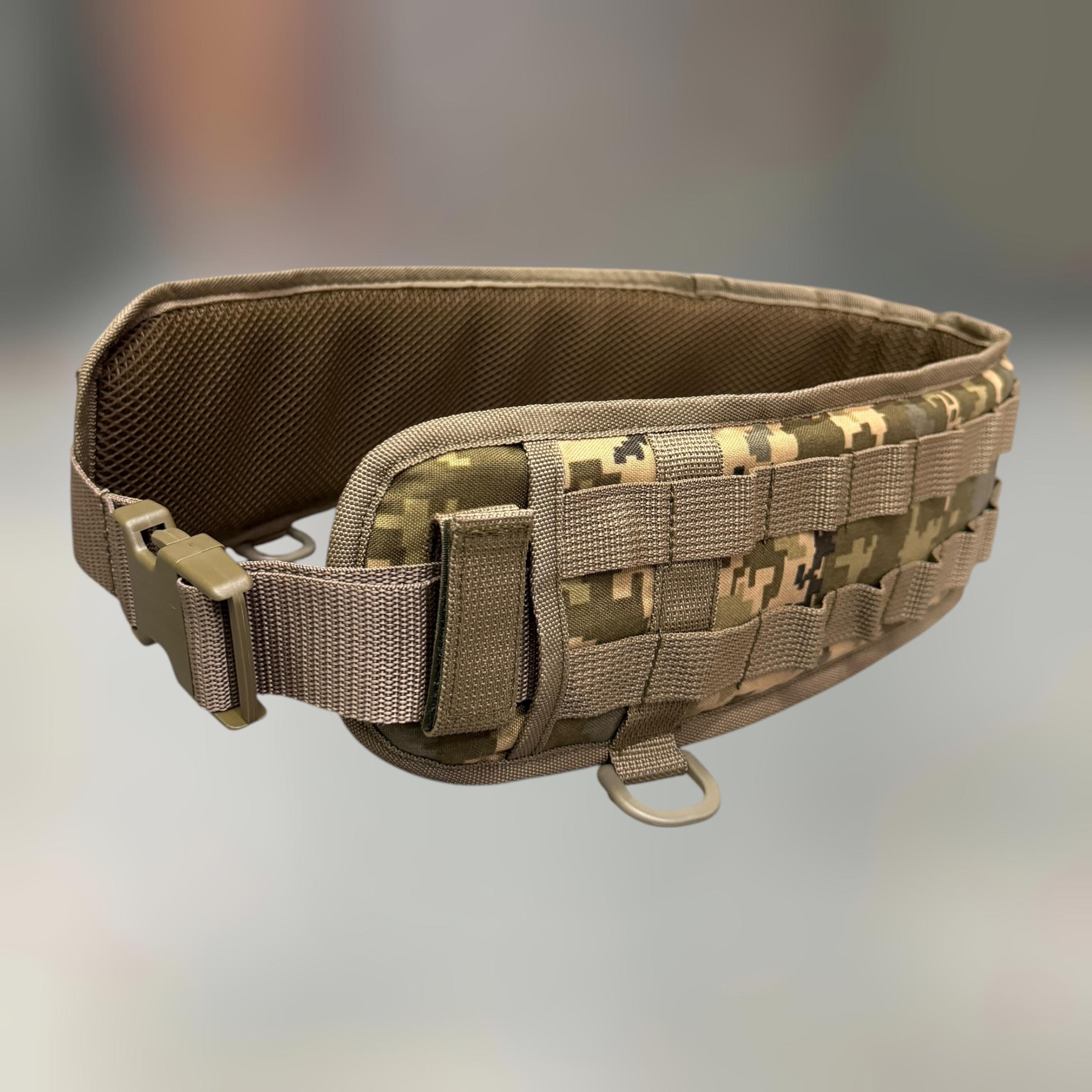 Пояс разгрузочный WinTac Cordura 1000D MOLLE Пиксель (245902)