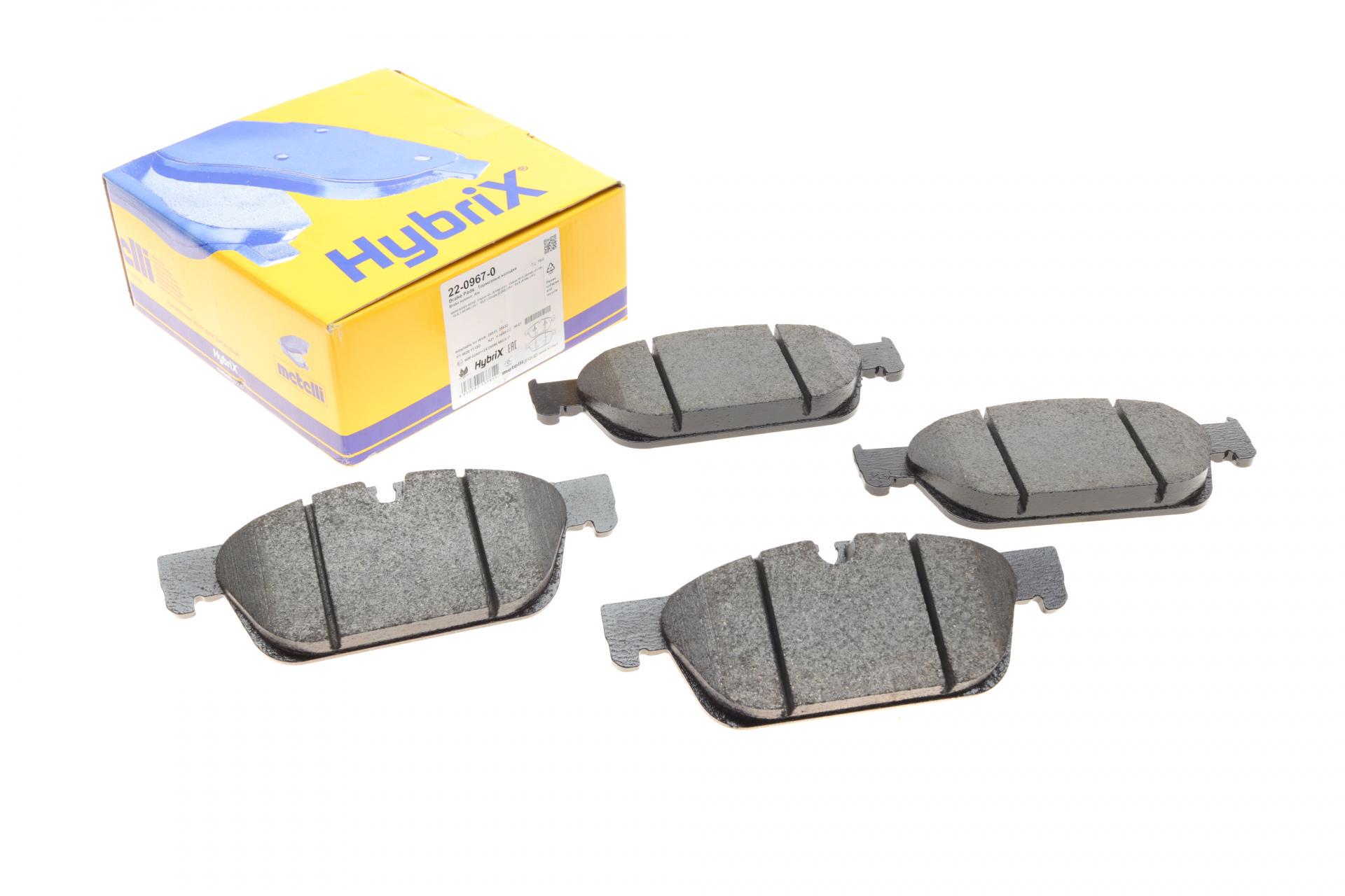 Колодки тормозные передние METELLI для MB M-class/GLE W166 11-18/GL-class X166 12-19 (22-0967-0) Колодки тормозные передние METELLI для MB M-class/GLE W166 11-18/GL-class X166 12-19 (22-0967-0)