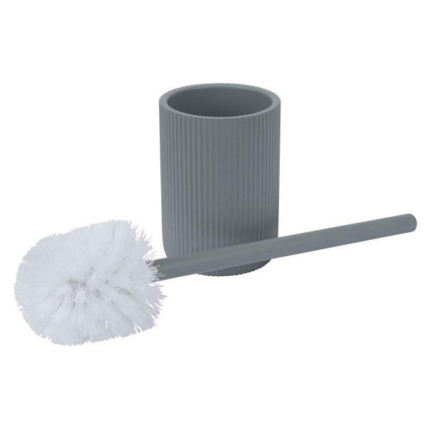 Щітка для туалету Axentia Samos з нержавіючої сталі d 9,5x37,5 см Сірий (135835) - фото 4 Щітка для туалету Axentia Samos з нержавіючої сталі d 9,5x37,5 см Сірий (135835) - фото 4