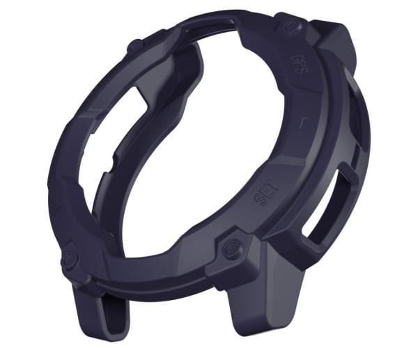 Чехол силиконовый для смарт-часов Garmin Instinct 3 45 мм Синий