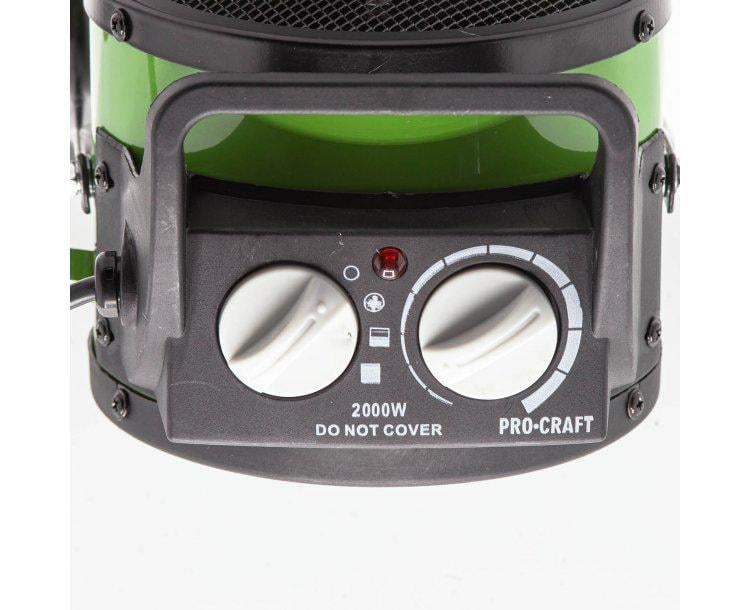 Тепловентилятор электрический Procraft FP20 (I000201) - фото 2 Тепловентилятор электрический Procraft FP20 (I000201) - фото 2