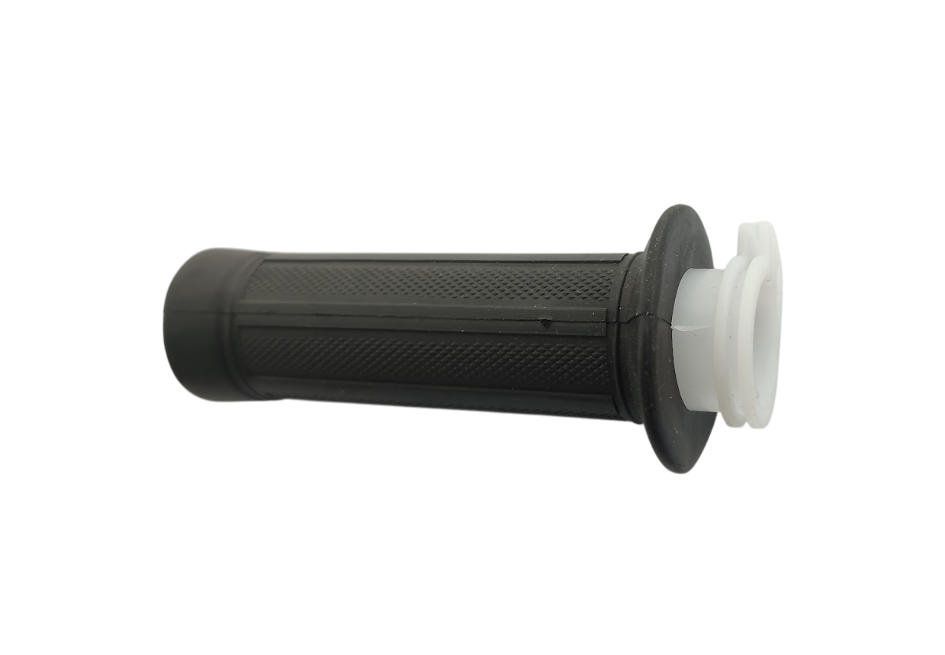 Ручка газа на руль резиновая с пластмассовой вставкой 22 мм (2343)