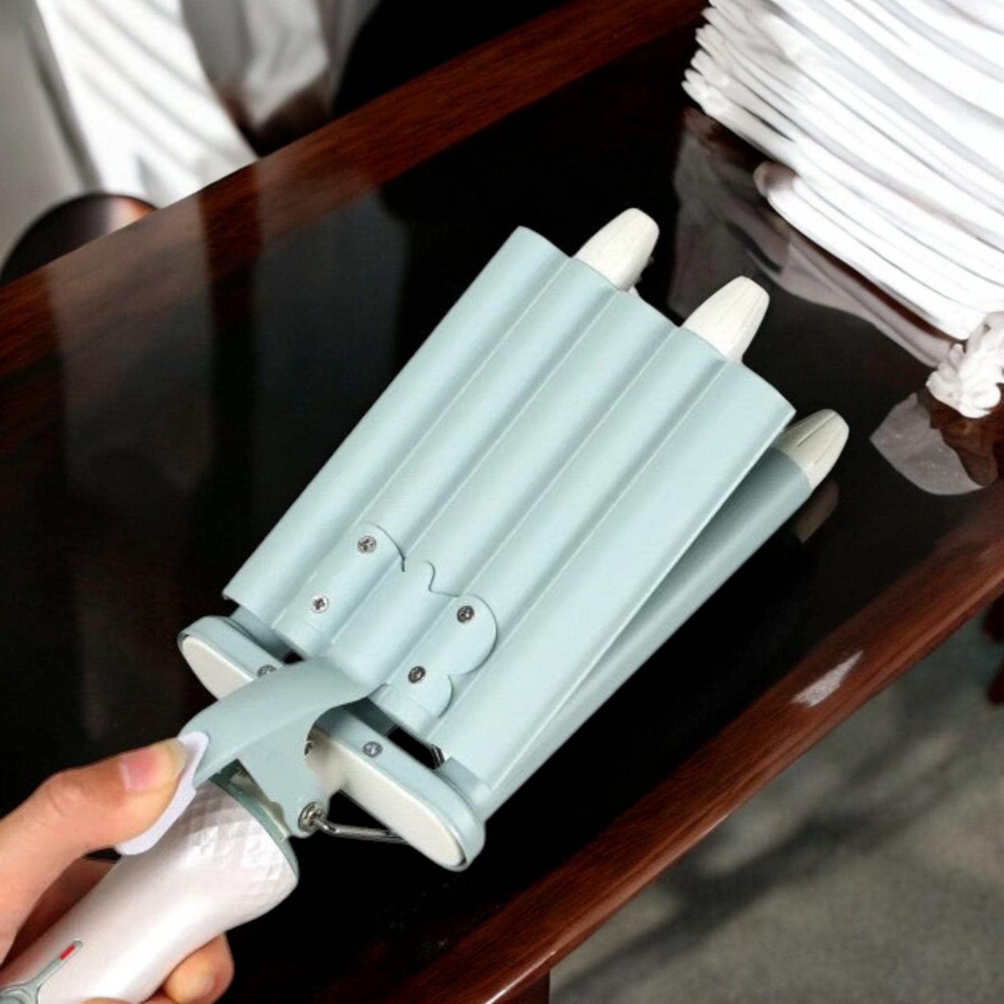 Плойка для волосся VGR V-597 5-хвильова з керамічним покриттям Blue (P_V597Blue) - фото 2 Плойка для волосся VGR V-597 5-хвильова з керамічним покриттям Blue (P_V597Blue) - фото 2