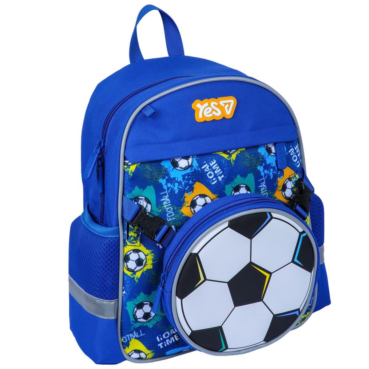 Рюкзак детский дошкольный YES Ball K-44XS для мальчика (550471)
