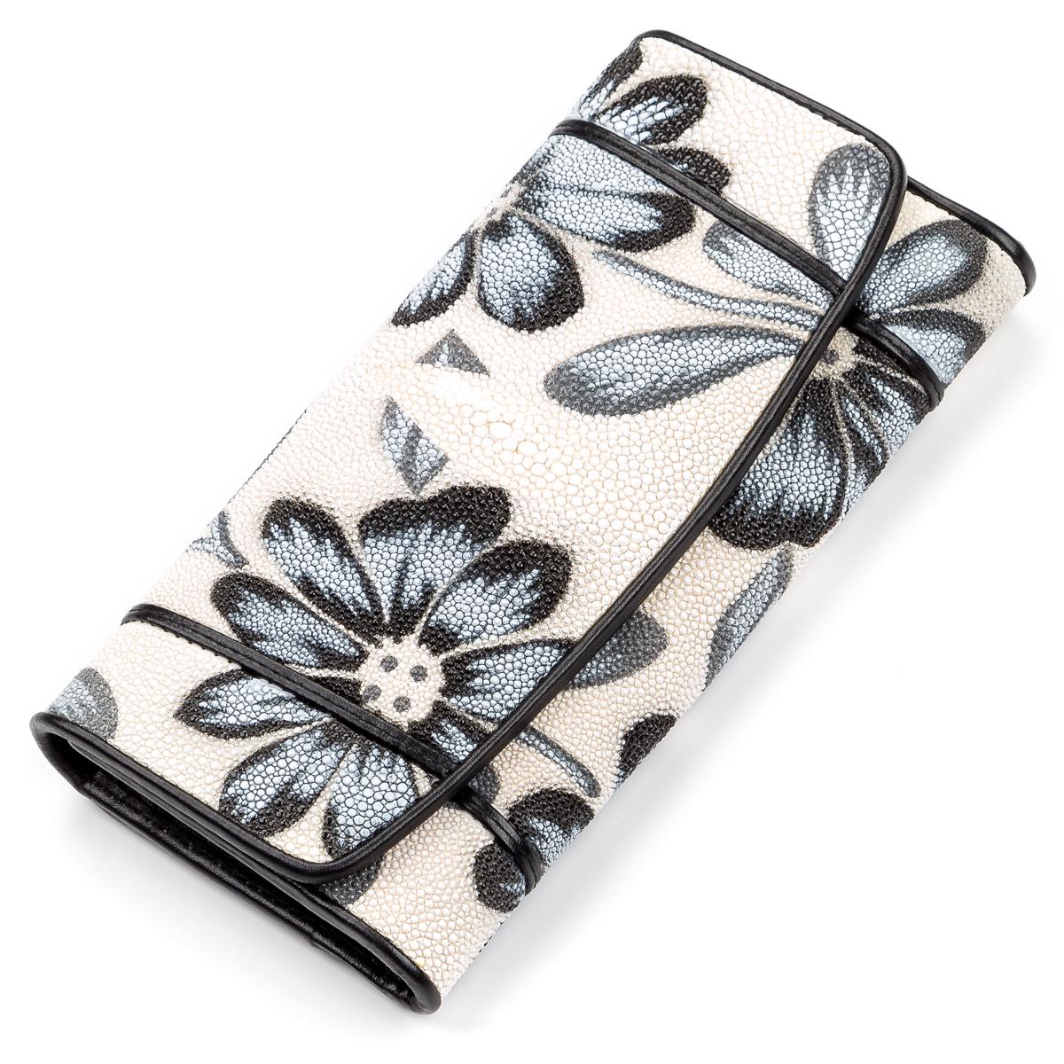 Кошелек Stingray leather 18035 кожа Бежевый (7540)