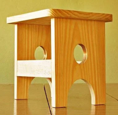 Стульчик из дерева Вантили Карри (ТАБ-012803)