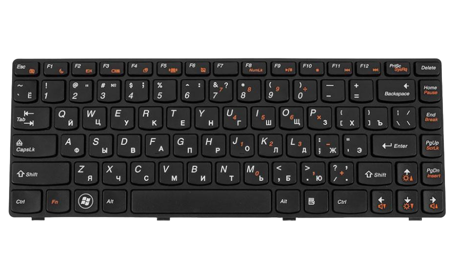 Клавиатура для ноутбука Lenovo Ideapad B4450 (182372)