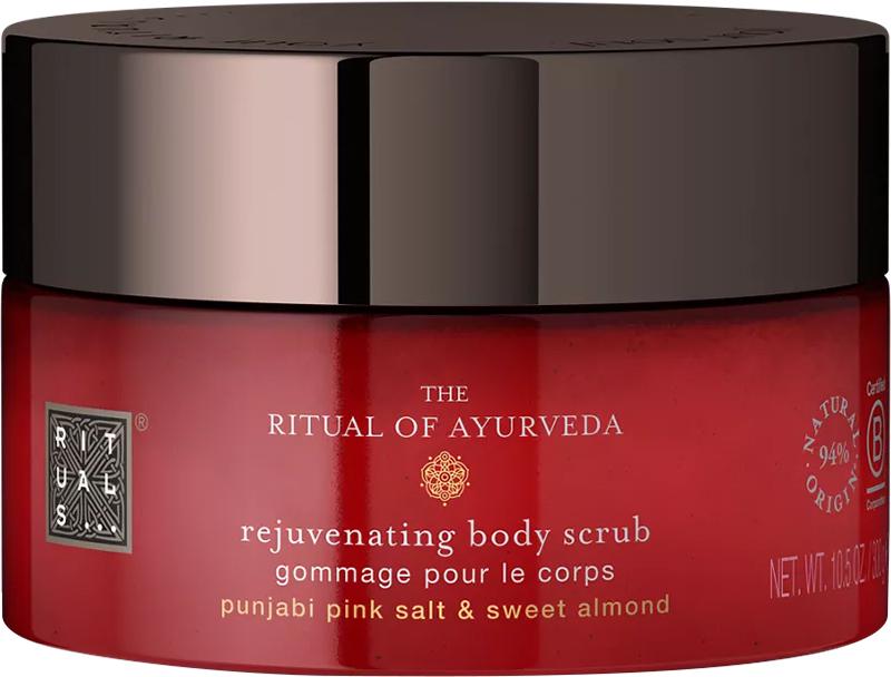 Скраб солевой для тела RITUALS The Ritual Of Ayurveda питание и восстановление с индийской розой и миндалем 300 г (37398)