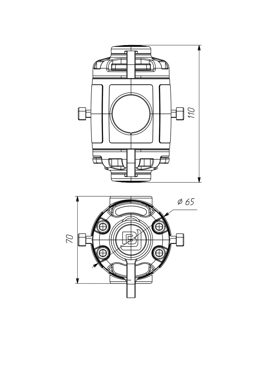 Монтажная система Borika FASTen FMr232 для крепления аксессуаров на трубах и перилах d 30/32 мм Черно-серый (01.01.011.02.01) - фото 2 Монтажная система Borika FASTen FMr232 для крепления аксессуаров на трубах и перилах d 30/32 мм Черно-серый (01.01.011.02.01) - фото 2