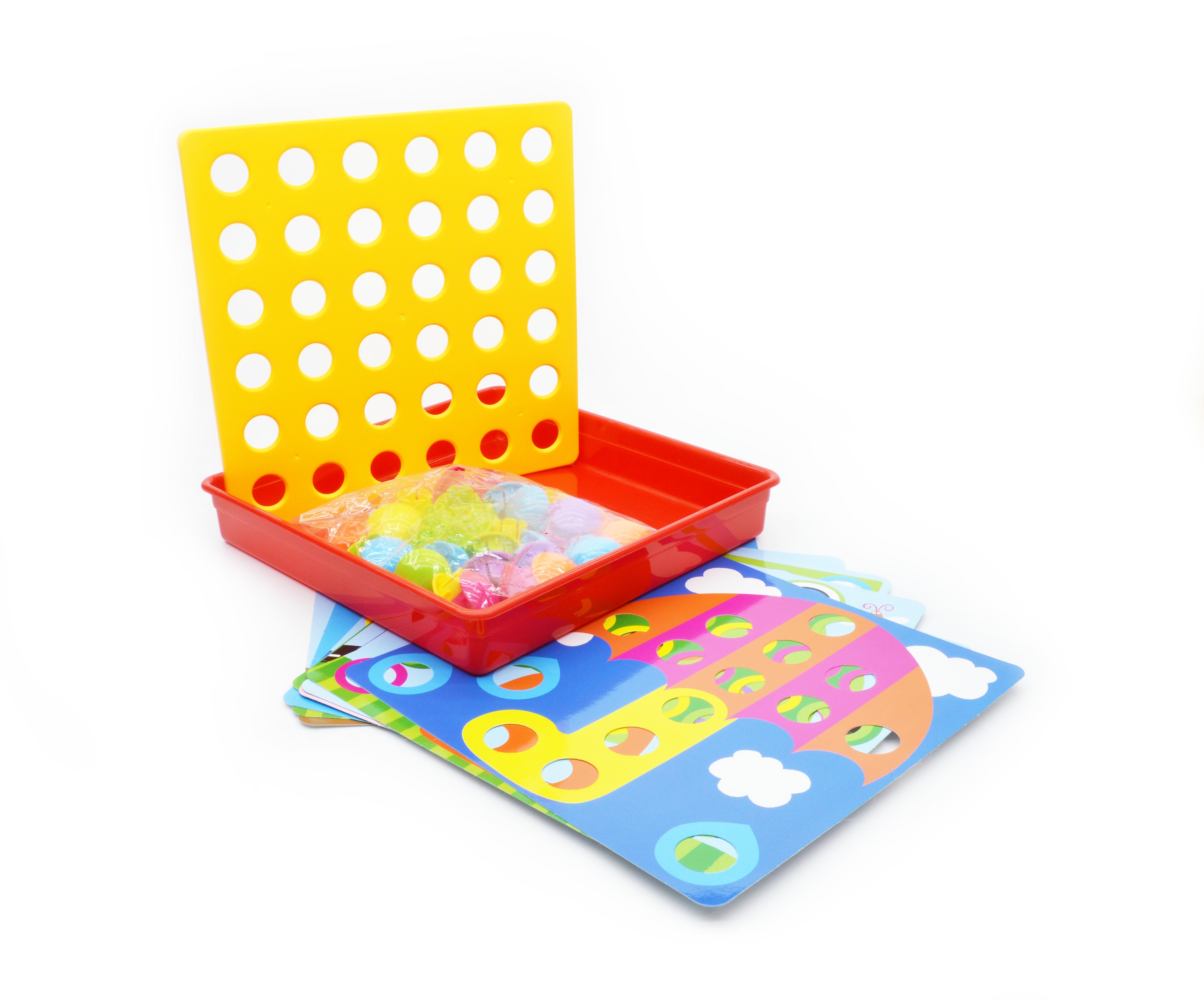 Мозаика для малышей 10 картинок 46 крупных кнопок - фото 2 Мозаика для малышей 10 картинок 46 крупных кнопок - фото 2