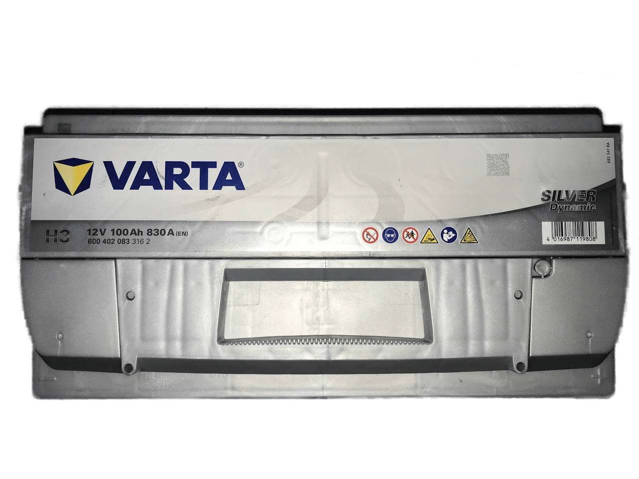 Аккумулятор VARTA 100 Ah R+ 830 а (9372267) - фото 4