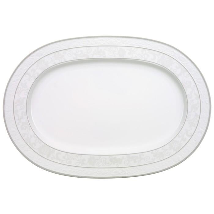 Блюдо овальне Villeroy & Boch 41 см Gray Pearl (2428792)
