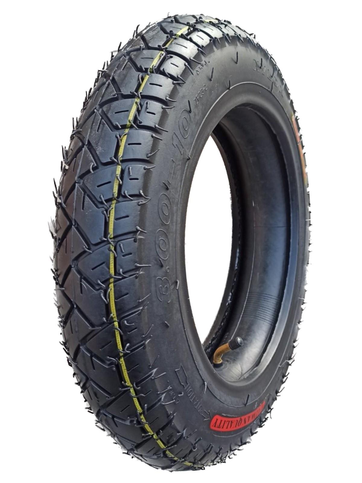 Мотошина SC-Tyre R10 SC-124 3.00-10 з камерою на скутер Honda/Suzuki/Yamaha (958433998)