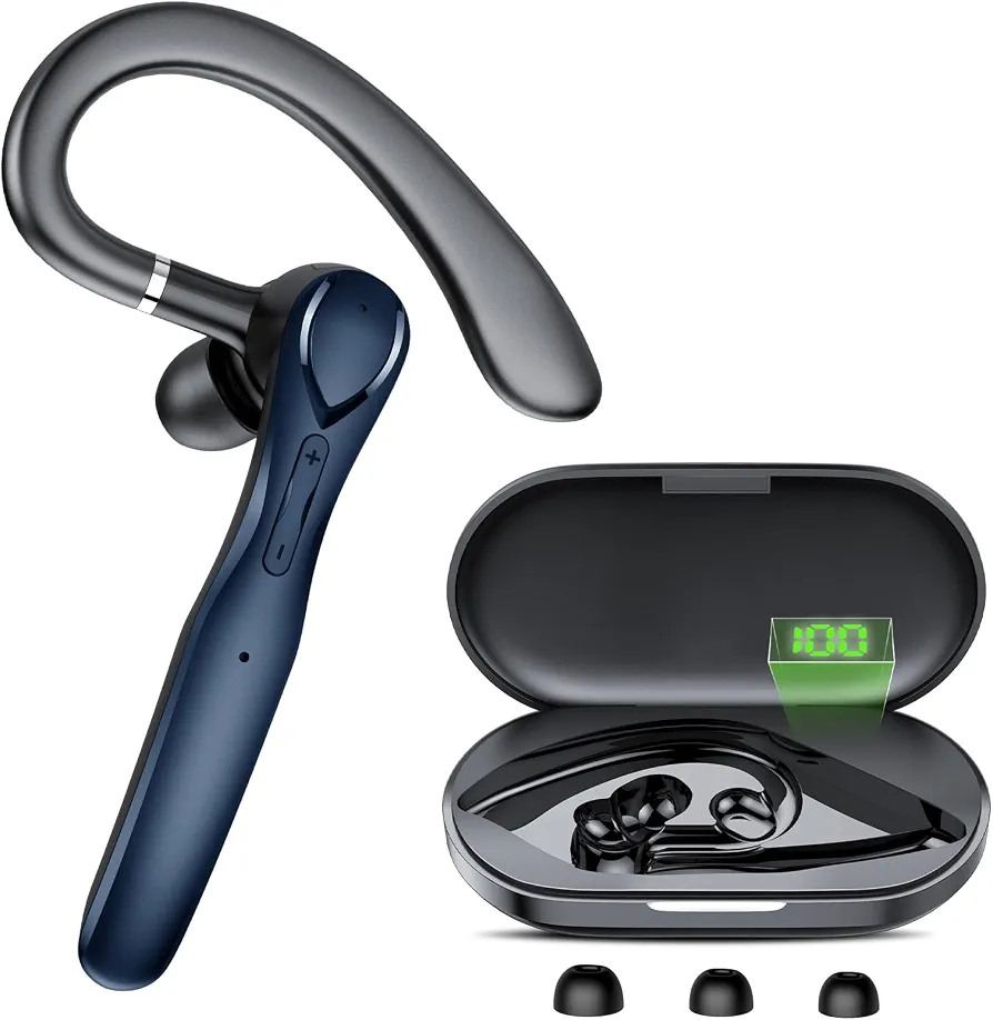 Bluetooth-гарнітура FEATURE І33 з мікрофоном ENC IP7 до 100 год (38782005)