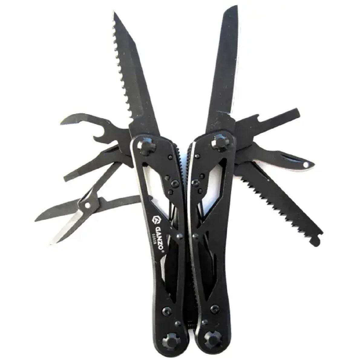 Мультитул Ganzo G202B Multi Tool Чорний (G202B) - фото 3