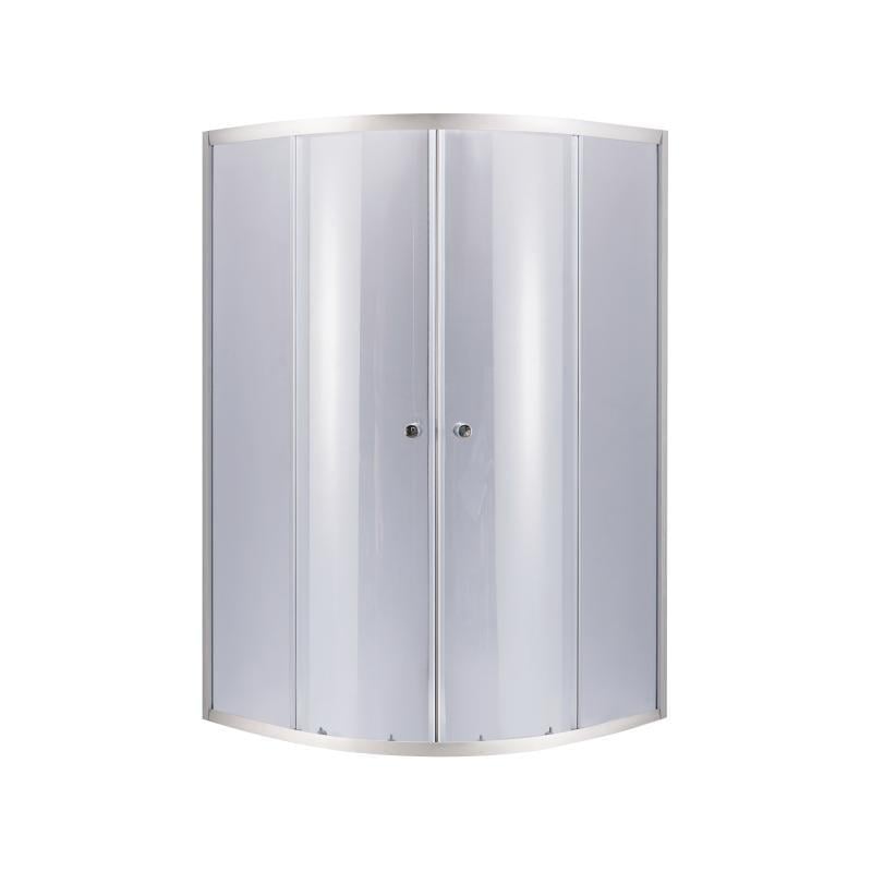 Душевая кабина Lidz Latwa SC90x90.SAT.HIGH.GR стекло тонированнное 4 мм без поддона (46747)