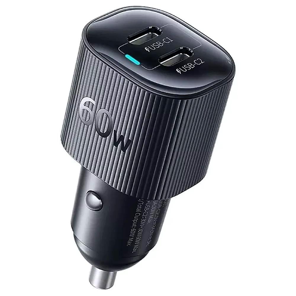 Зарядное устройство в авто BASEUS PrimeTrip VP2 60W 2хType-C PD QC AFC FCP/SCP 61х31х26 мм Темно-синий (707240001) Зарядное устройство в авто BASEUS PrimeTrip VP2 60W 2хType-C PD QC AFC FCP/SCP 61х31х26 мм Темно-синий (707240001)