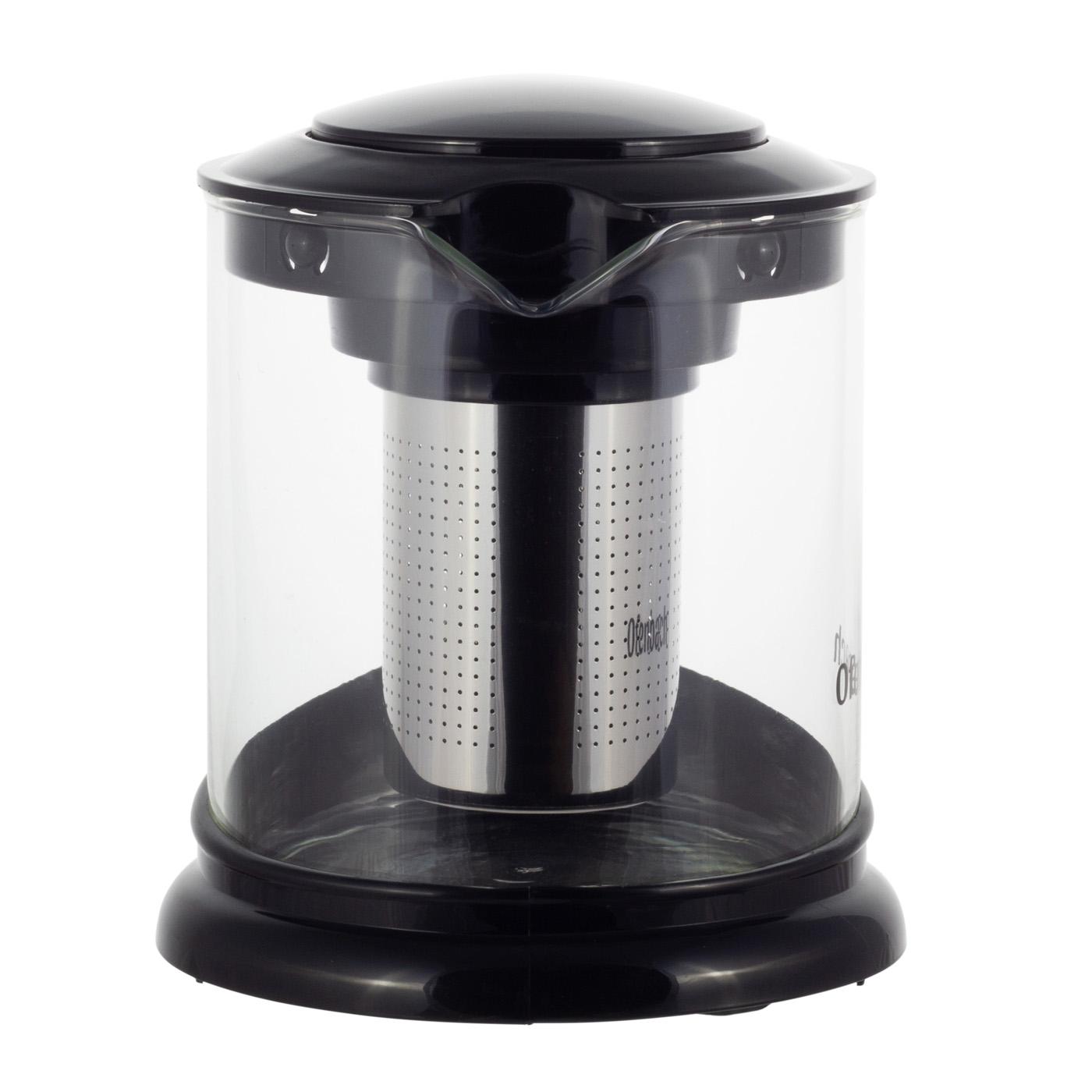 Заварочный чайник со съемным ситечком Ofenbach KM-100615М из термостойкого стекла 1000 мл Прозрачный (150-84-100615М) - фото 9 Заварочный чайник со съемным ситечком Ofenbach KM-100615М из термостойкого стекла 1000 мл Прозрачный (150-84-100615М) - фото 9