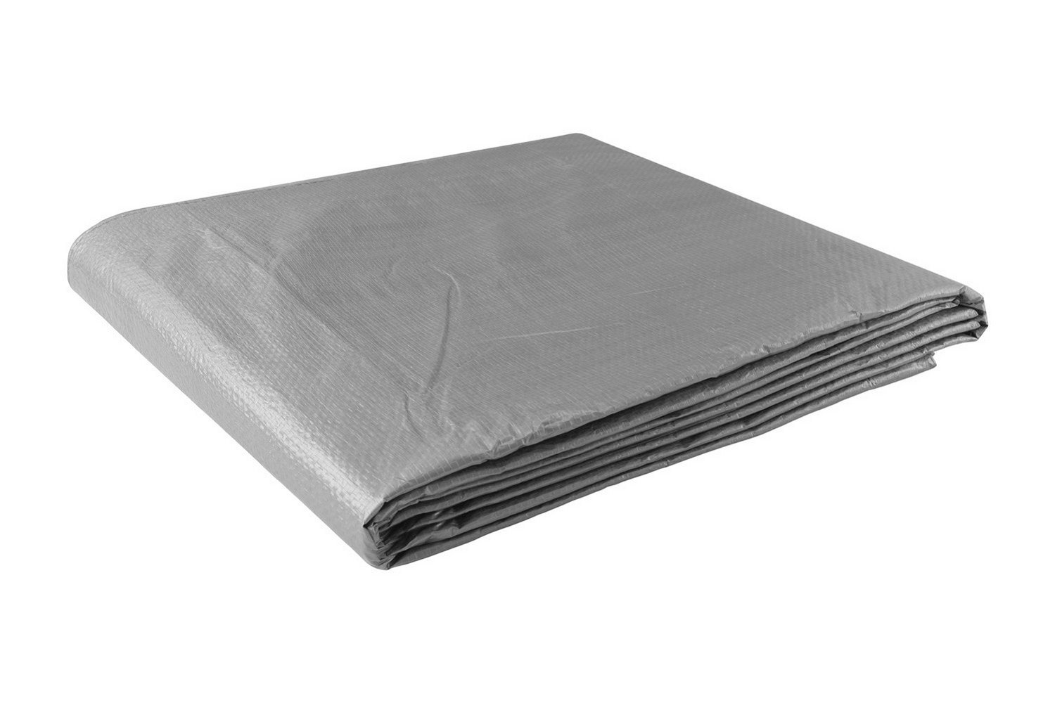 Тент MasterTool 3х4 м 110 г/м² Silver (79-7304) - фото 1