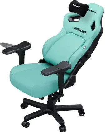 Компьютерное кресло геймерское Anda Seat Kaiser 4 L экокожа Зеленый (AD12YDDCL20EPVC) - фото 5