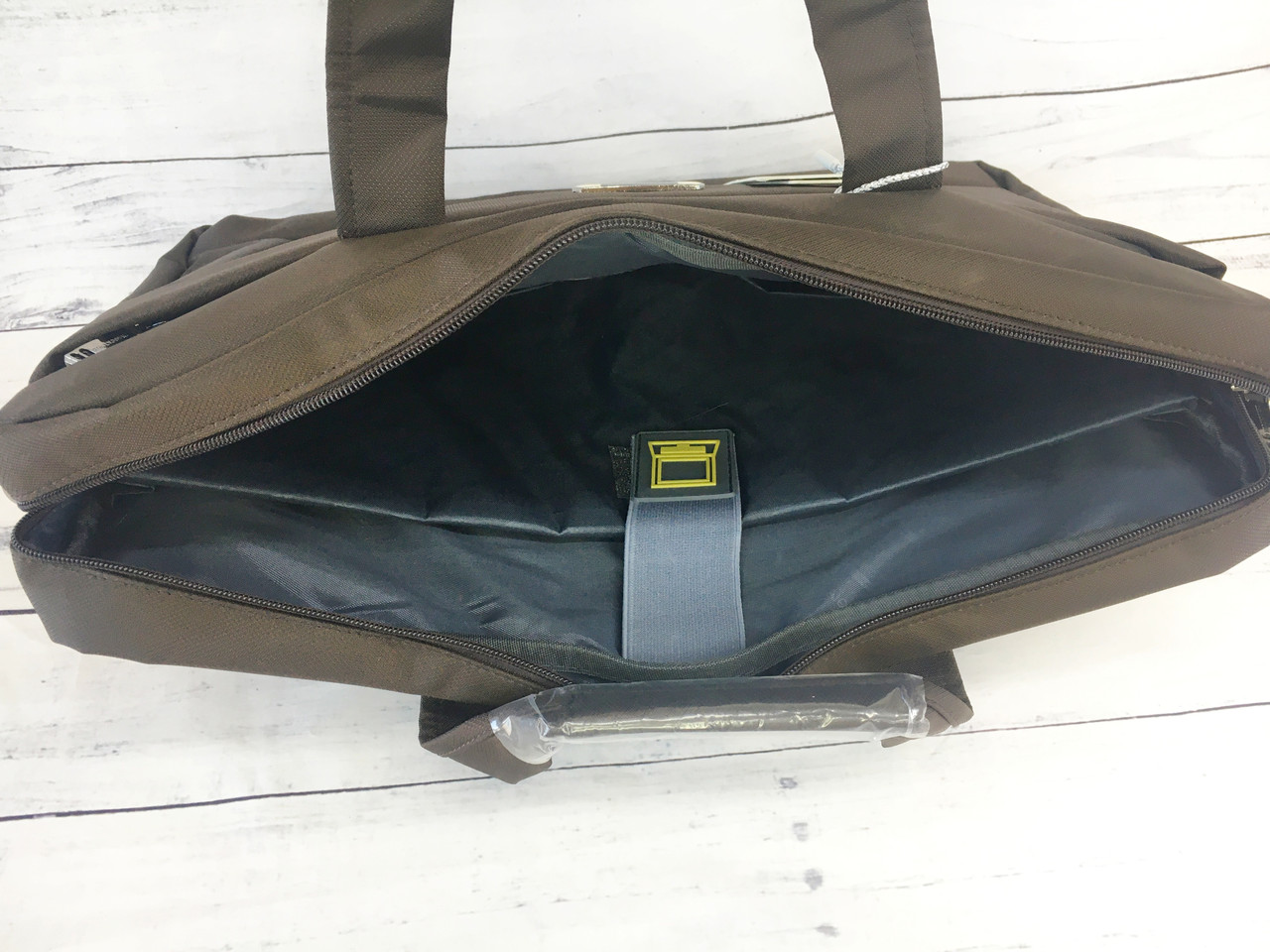 Сумка-портфель для ноутбука до 17" та документів Коричневий (IBN004K) - фото 6 Сумка-портфель для ноутбука до 17" та документів Коричневий (IBN004K) - фото 6