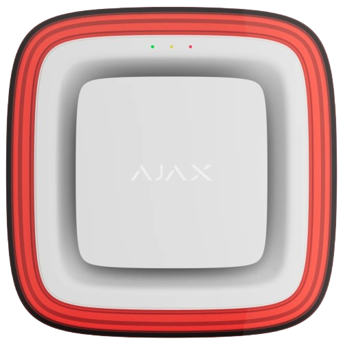 Извещатель пожарный беспроводной Ajax EN54 FireProtect Sounder/VAD 4хCR123A Белый (31980605)